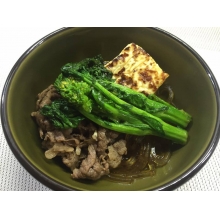 簡単！旬のお野菜を使用した肉豆腐